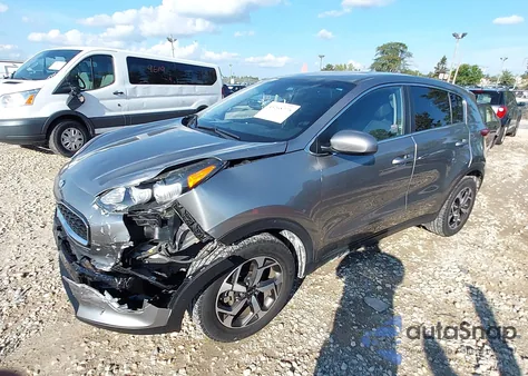 2020 Kia Sportage Lx z USA, uszkodzony, nr VIN KNDPM3AC5L7763432